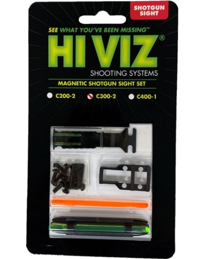 Hiviz Shotgun Deer-turkey Set - C-series 5-16" Vent Rib