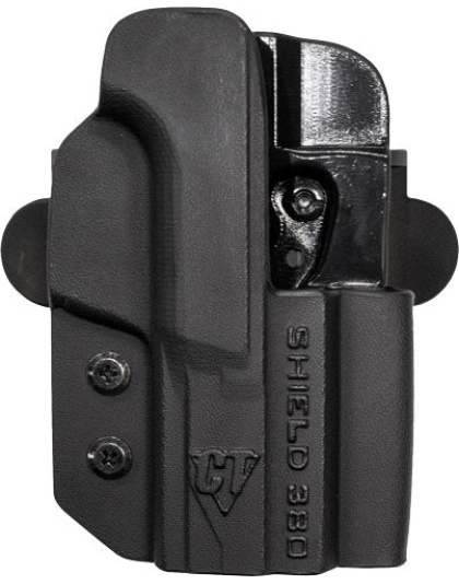 Comp-tac International Rh Owb - Belt-paddle S&w 380 Ez Black