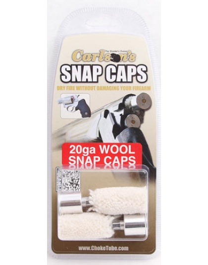 Carlsons Snap Cap 20ga - Aluminum-wool 2pk