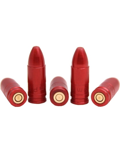 Carlsons Snap Cap 9mm - Aluminum 5 Pack