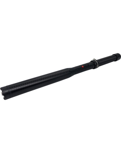 Guard Dog Titan Metal Baton W- - Tac Light 750k Volts Black