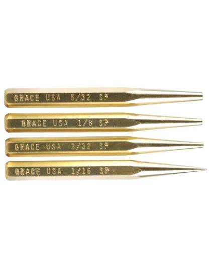 Grace Usa Punch Set - Starter Punch Set Of 4 Brass