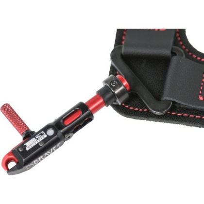 B3 Archery Release Brave - Single Jaw Swivel Stem Blk-red