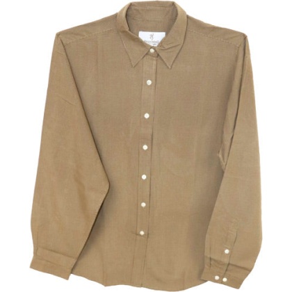 Bg Women's Lg Sleeve Microfibr - Shirt X-large Mocha<