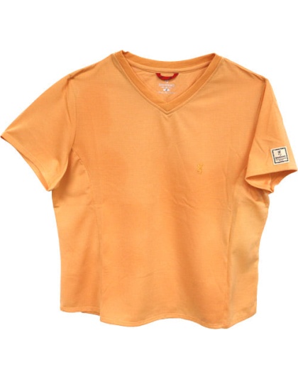 Bg Women's Ss V-neck Perfrmnce - T-shirt Xx-large Melon<