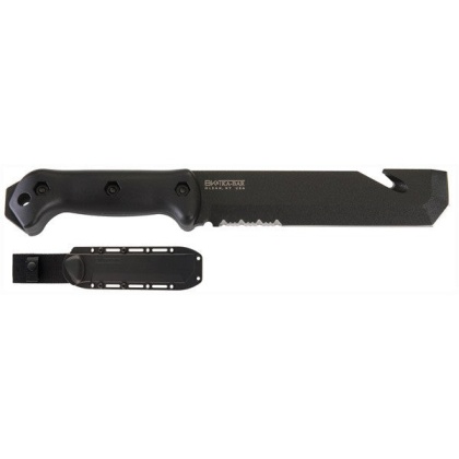 Ka-bar Becker Tac Tool - 7" Serrated W-plastic Sheath