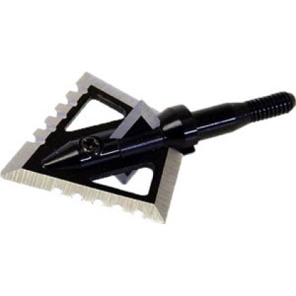 Magnus Broadheads Black Hornet - 4-bld Serrate 100gr 1 1-4" 3pk