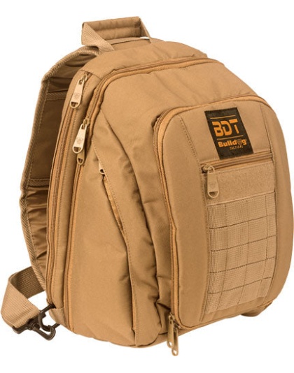 Bulldog Bdt Small Sling Pack - W-molle Webbing Tan