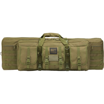 Bulldog 36" 2 Gun Tactical Cse - 3 Large Accessory Pockets Gren