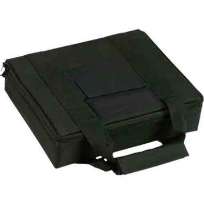 Bulldog Hard Side Nylon Case - 8"x7"x2" Black For 2 Pistols
