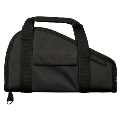 Bulldog Pistol Case 12" Black - Accessory Pocket & Carry Strap