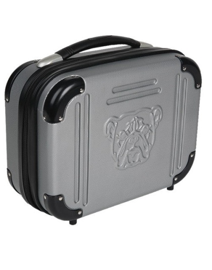 Bulldog Polycarbonate Pistol - Case W- Tsa Como Lock Grey 9"