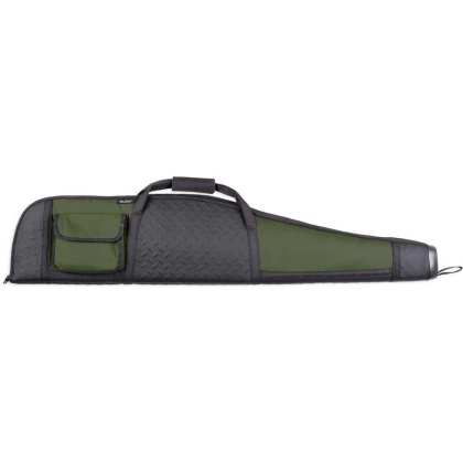 Bulldog Armor Rifle Case 48" - Green W- Blk Extra Thick Pad