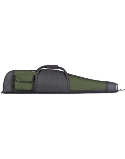 Bulldog Armor Rifle Case 48" - Green W- Blk Extra Thick Pad