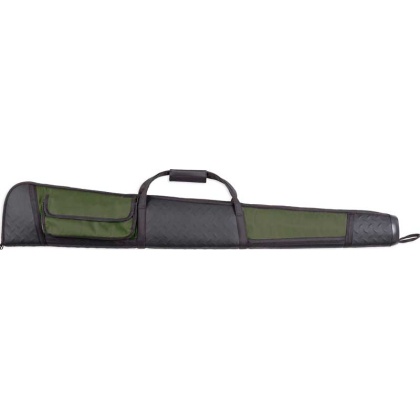 Bulldog Armor Shotgun Case 52" - Green W- Blk Extra Thick Pad