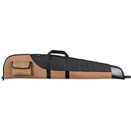 Bulldog Superior Rifle Case - 44" Blk W- Tan Acces Pocket