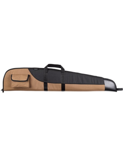 Bulldog Superior Rifle Case - 48" Blk W- Tan Acces Pocket