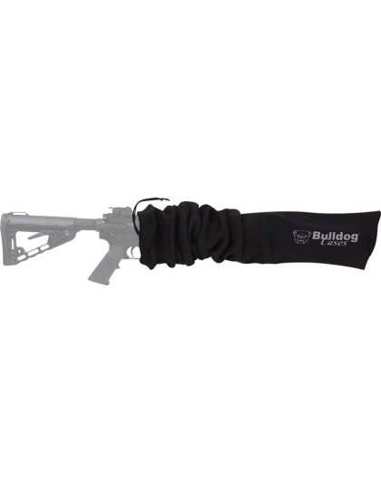 Bulldog Gun Sock 45"x6" Black - Tactical Rifle