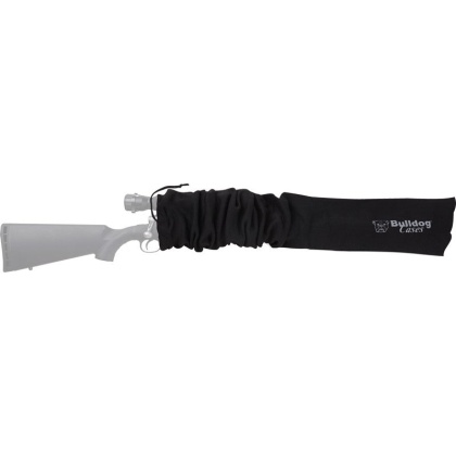 Bulldog Gun Sock 52"x6" Black - Oversized Scoped Rifle