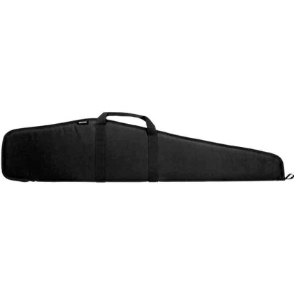 Bulldog Rifle Case 44" Black - W- Black Trim 5-8" Padding