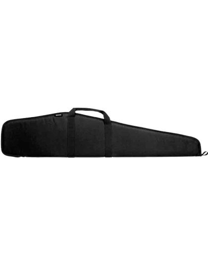 Bulldog Rifle Case 44" Black - W- Black Trim 5-8" Padding