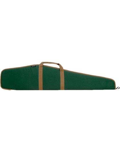Bulldog Rifle Case 48" Green - W-tan Trim 5-8" Padding