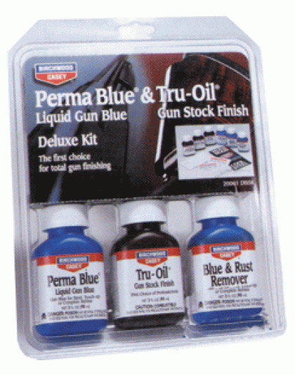 B-c Deluxe Perma Blue-tru-oil - Complete Finishing Kit