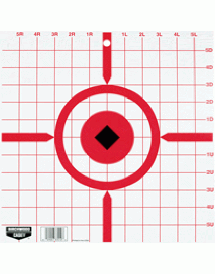 B-c Target Rigid Paper 12" - Crosshair Sight-in 10 Targets