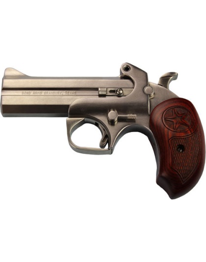 Bond Arms Grip Extended Lam. - Rosewood-grey W-laser Star