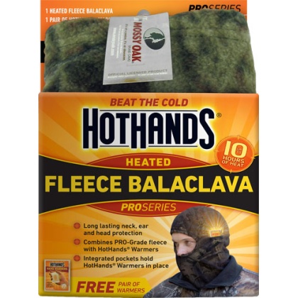 Hothands Heated Balaclava - Mossy Oak Bu W-free Pck Warmrs