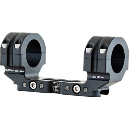 Mpa Scope Mount Ba 1-pc 36mm - 1.125" 0 Moa Black