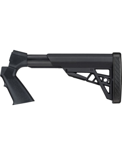 Adv. Tech. T3 Shotgun Stock - Mbergremwin 12ga. Pumps Blk