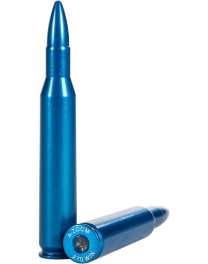 A-zoom Metal Snap Cap Blue - .270 Win 5-pack<
