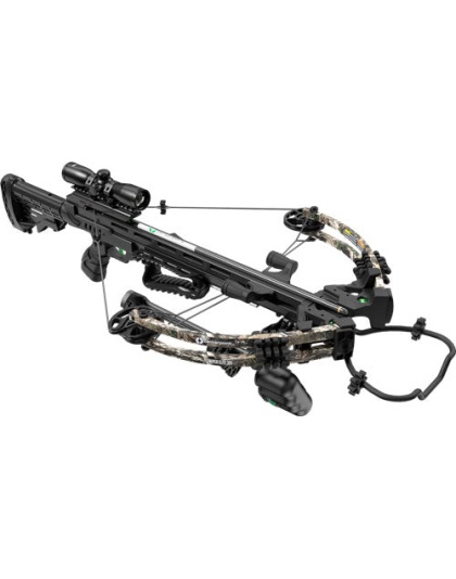Centerpoint Xbow Kit Sniper - Elite 385 4x32 Adj Stk Fc Camo