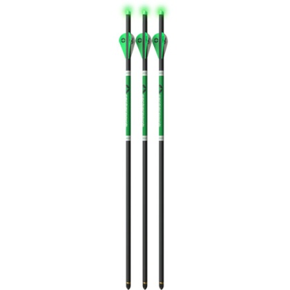 Centerpoint Xbow Arrow Cp400 - 20" W-orange Lighted Nock 3pk