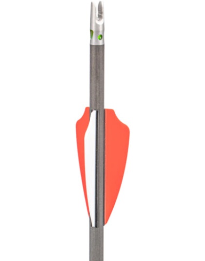 Axe Crossbow Micro Bolt .166" - W-red Lighted Nock 18" 3pk