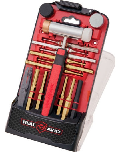 Real Avid Accu-punch Hammer - And Pin Punch Set Brass