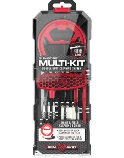 Real Avid Gun Boss Multi-kit - .243-.260-6.5mm W- Bore Boss