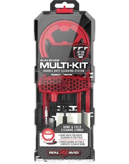 Real Avid Gun Boss Multi-kit - .357-.38-9mm W- Bore Boss