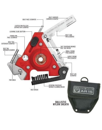 Real Avid Carbon Boss Ar15 - Carbon Scraper Multi Tool