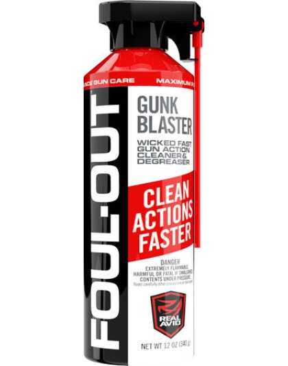 Real Avid Foul-out Gunk Blastr - 12 Oz. Aerosal Flip Up Nozzle