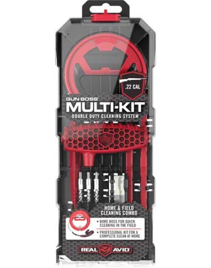 Real Avid Gun Boss Multi-kit - .22 Caliber W- Bore Boss