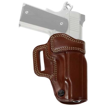 Galco Avenger Belt Holster Rh - Leather 1911 5" Tan