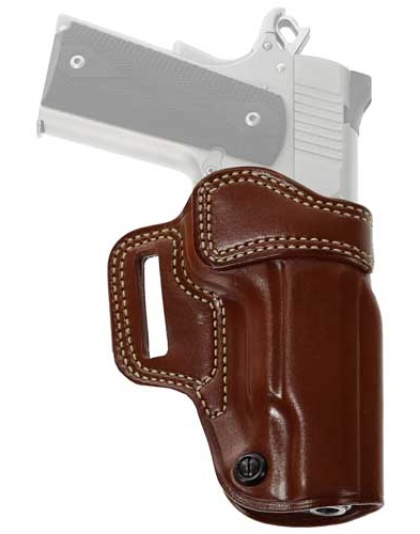 Galco Avenger Belt Holster Rh - Leather 1911 5" Tan