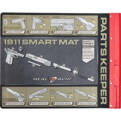 Real Avid Smart Mat 1911 W- - Parts Keeper 19"x16" Neoprene
