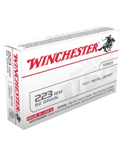 Win Ammo Usa .223 Remington - 62gr. Fmj 20-pack