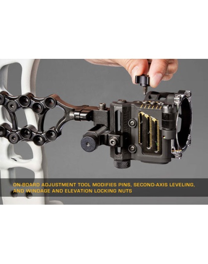 Trophy Ridge Bow Sight Fix 5 - 3-pin .019 Rh Black