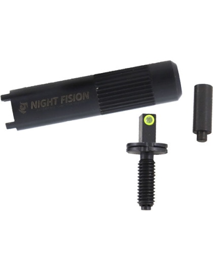 Night Fision Ar-15-10 Tritium - Adjustable Post Yellow Dot Sg