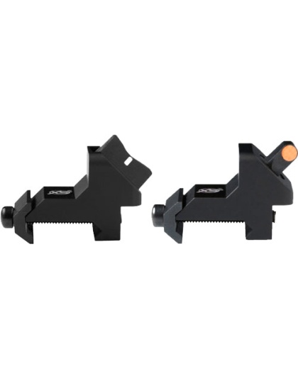 Xs Xti2 Dxs Ember Std Dot Set - Offset Iron Sights Ar-15-m16