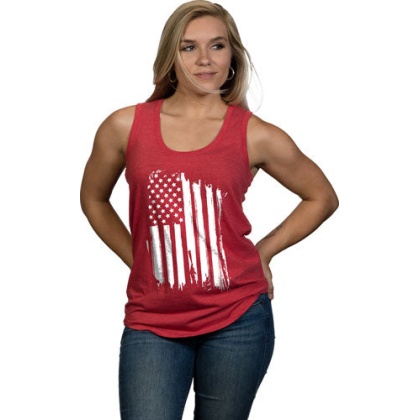 Nine Line Apparel America - Women's Tank Red X-large